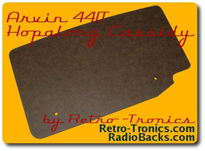 Arvin 441T Radio Back