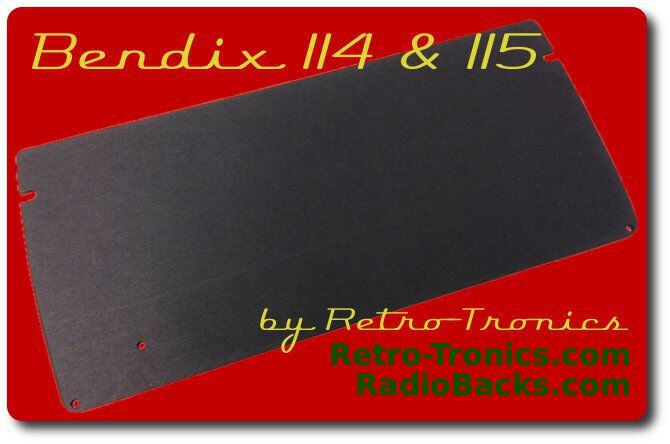 Bendix 115 Radio Back