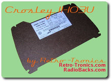 Load image into Gallery viewer, Crosley 11-103U Radio Back
