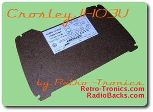 Crosley 11-103U Radio Back