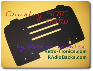 Crosley 58TC Radio Back