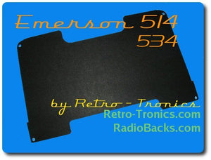 Emerson 534 Radio Back