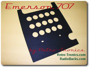 Emerson 707 Radio Back