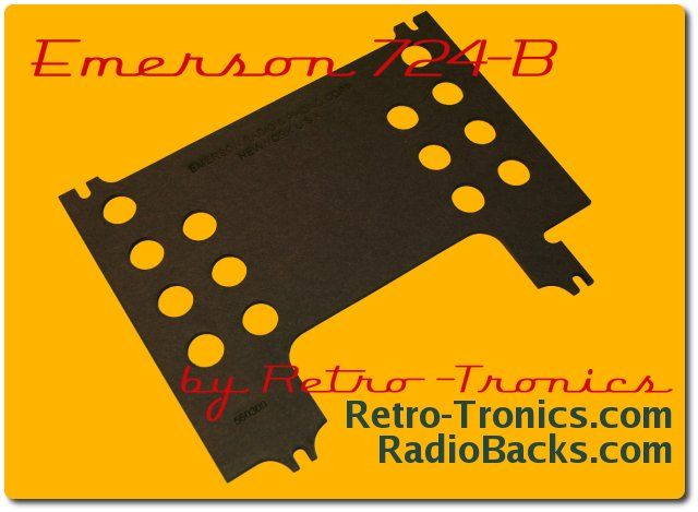 Emerson 724-B Radio Back
