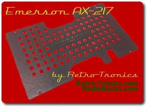 Emerson AX-217 Radio Back