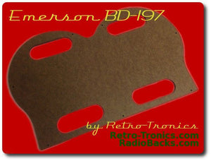 Emerson BD-197 Radio Back