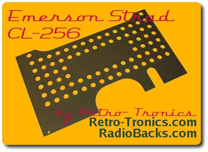 Emerson CL-256 Stradivarius Radio Back