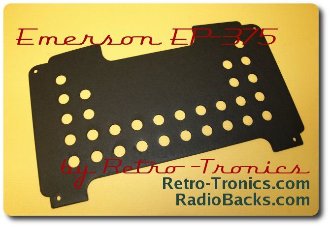 Emerson EP-375 Radio Back