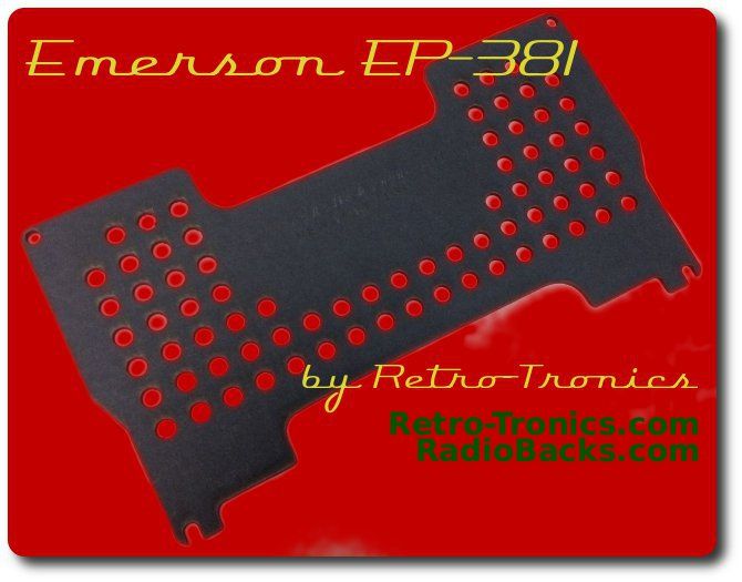 Emerson EP-381 Radio Back