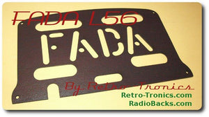 FADA L56 Radio Back