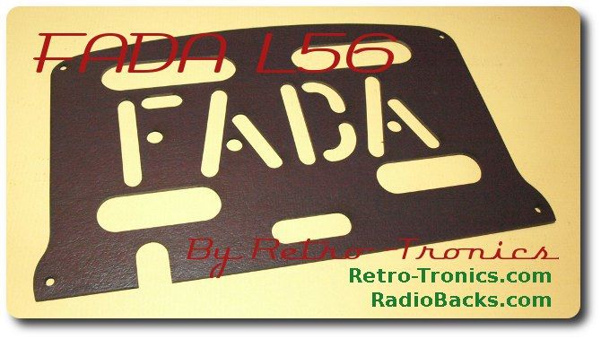 FADA L56 Radio Back