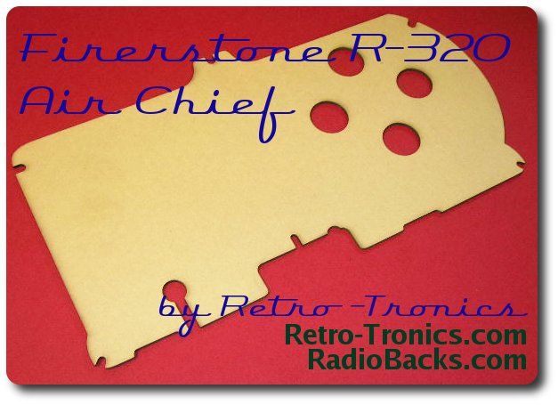 Firestone R-320 Air Chief Radio Back