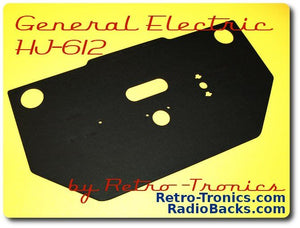 General Electric HJ-612 Radio Back