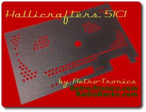 Hallicrafters 51C1 Radio Back