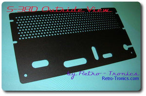 Hallicrafters S-38D Radio Back