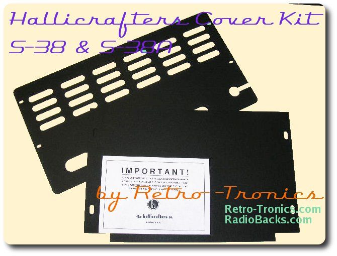 Hallicrafters S-38 Cover Kit