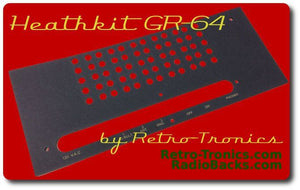 Heathkit GR-64 Radio Back