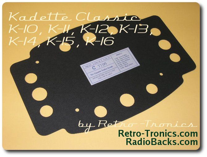 Kadette Classic Radio Back