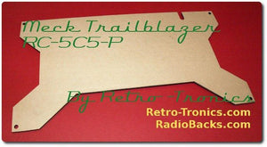Meck Trailblazer RC-5C5-P Radio Back