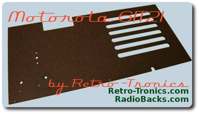 Motorola 61T21 Radio Back