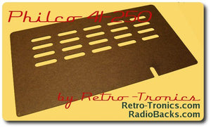 Philco 41-250 Radio Back
