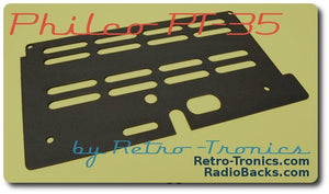 Philco PT-35 Radio Back