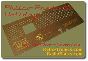 Philco Predicta Holiday TV Back