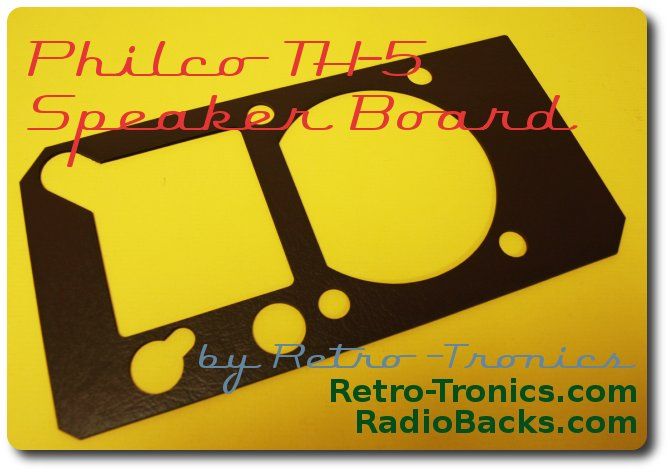 Philco TH-5 Speaker Frame