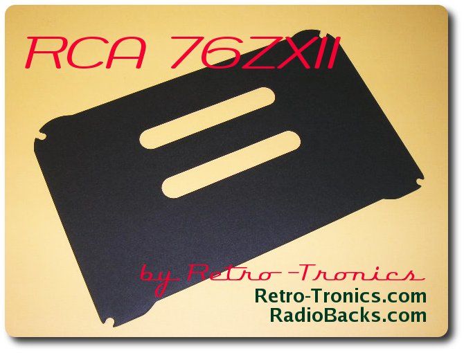 RCA 76ZX11 Radio Back