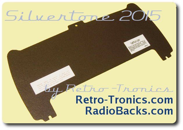 Silvertone 2015 Radio Back