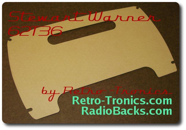 Stewart Warner 62T36 Radio Back